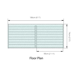 Mercia Double Log Store -Bosch Store 12806821 8535028837762330