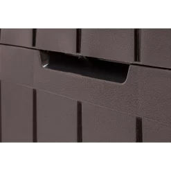 Keter Marvel Plus Outdoor Garden Storage Box 270L - Brown -Bosch Store 12808515 1104900072087896