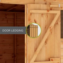 6x3ft Mercia Overlap Pent Storage -Bosch Store 12820073 1384989186461649