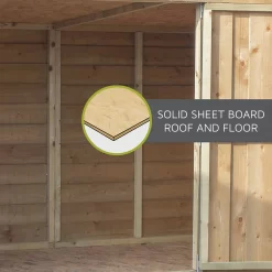 6x3ft Mercia Overlap Pent Storage -Bosch Store 12820073 1514989186528339