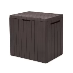 Keter City Outdoor Garden Storage Box 113L - Brown