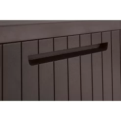 Keter City Outdoor Garden Storage Box 113L - Brown -Bosch Store 12822290 1714900073814477