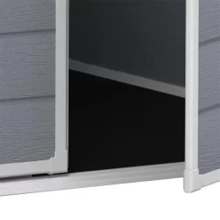 Keter Manor 6 X 5ft Outdoor Plastic Garden Storage Shed - Grey -Bosch Store 12840570 1495036178311319