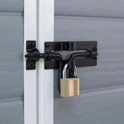 Keter Manor 6 X 5ft Outdoor Plastic Garden Storage Shed - Grey -Bosch Store 12840570 2125036178252627