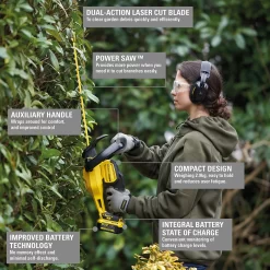 STANLEY FATMAX V20 18V Cordless Hedge Trimmer 55cm (Sfmcht855M1-Gb) -Bosch Store 12882306 2675052745698945