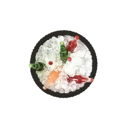 Keter Cool Stool Outdoor Ice Cooler Table 39L - Graphite -Bosch Store 12884590 1094843404688620