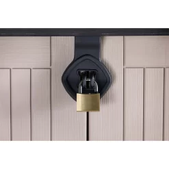 Keter Store It Out Midi Outdoor Garden Storage Shed 880L - Beige/Brown -Bosch Store 12885761 8284898752589709