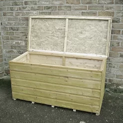 Shire Tongue & Groove Wooden Storage Box - 4x2ft -Bosch Store 12887189 8334851576604755