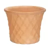 Terracotta Lattice Cone Plant Pot - 40cm