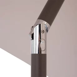 None 2.7m Crank & Tilt Parasol Natural - Dia. 38mm -Bosch Store 12888565 2044843674514035