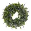 Artificial Lavender Whirl Wreath