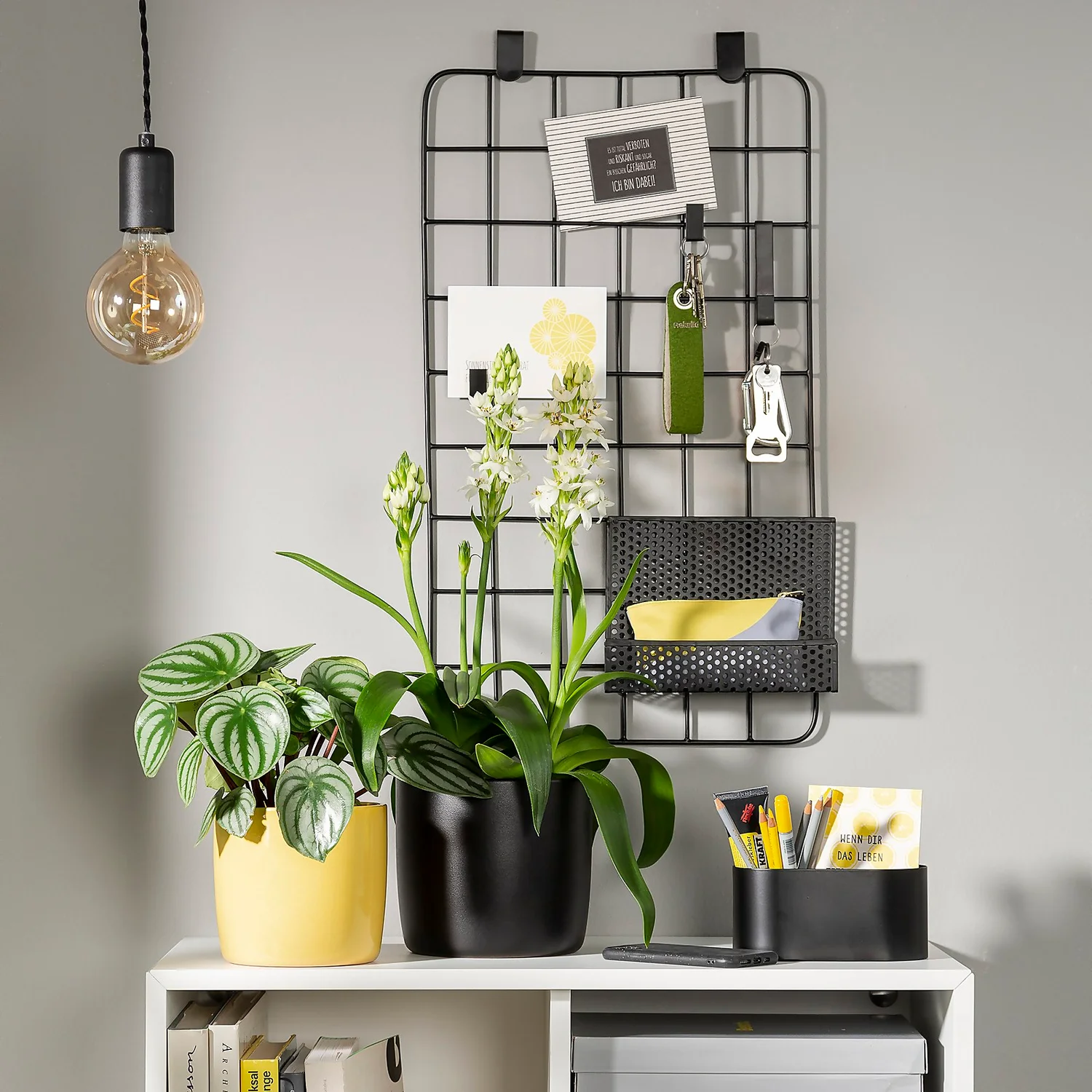 Yellow Solare Plant Pot - 24cm 2 Yellow Solare Plant Pot - 24cm - Image 2