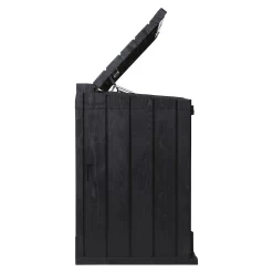 Toomax Stora Way Plus XL 1270L Garden Storage Box - Anthracite -Bosch Store 13456931 7464912726134828
