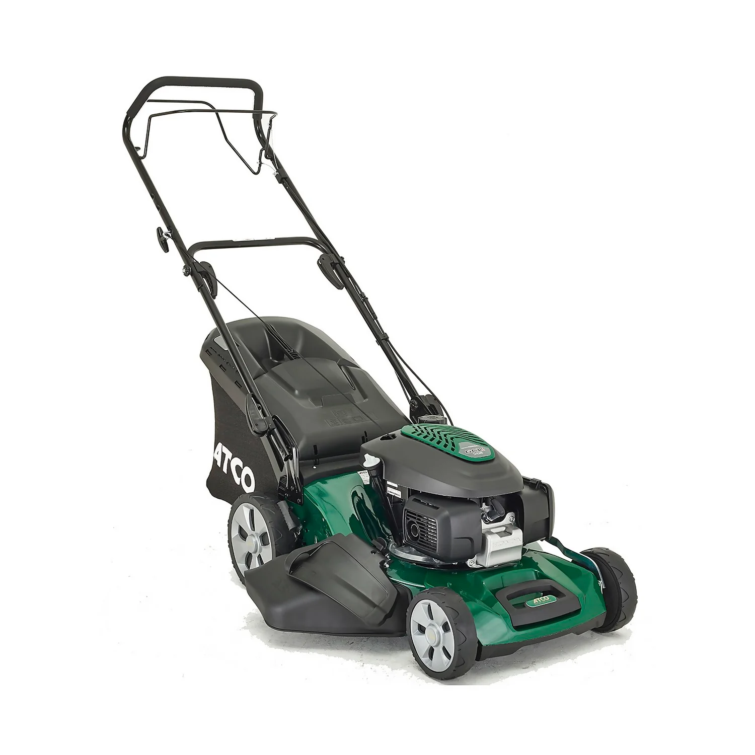 Atco 145cc Quattro 19SH Petrol Lawn Mower - 48cm 1 Atco 145cc Quattro 19SH Petrol Lawn Mower - 48cm