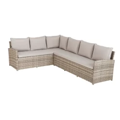 Matara Rattan Effect Corner Sofa Set -Bosch Store 13951470 2045021609439600