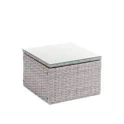 Alexandria Rattan Effect Garden Corner Sofa Set - Ash Grey 11 Alexandria Rattan Effect Garden Corner Sofa Set - Ash Grey -Bosch Store 13971225 7715022704506515