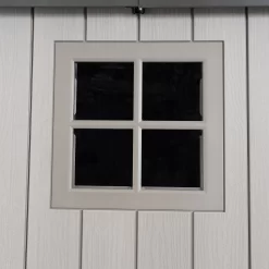 Lifetime 7x7ft Outdoor Storage Shed - Rough-Cut Grey -Bosch Store 13997403 9135000055053532