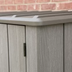 LIFETIME 1500L Vertical Storage Shed - Rough-Cut Brown -Bosch Store 13997404 6504999835458260