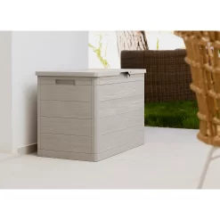 Toomax Garden Storage Box 160L - Warm Grey -Bosch Store 13997480 6735004537331098