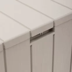 Toomax Bravo Garden Storage Box 270L - Warm Grey -Bosch Store 13997481 1495004537193128