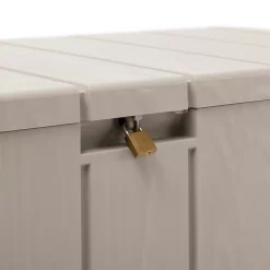 Toomax Bravo Garden Storage Box 270L - Warm Grey -Bosch Store 13997481 1505004537275931