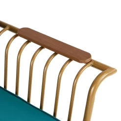 Omari Metal Garden Sofa Set - Teal & Gold 18 Omari Metal Garden Sofa Set - Teal & Gold -Bosch Store 14005703 1125022638254731